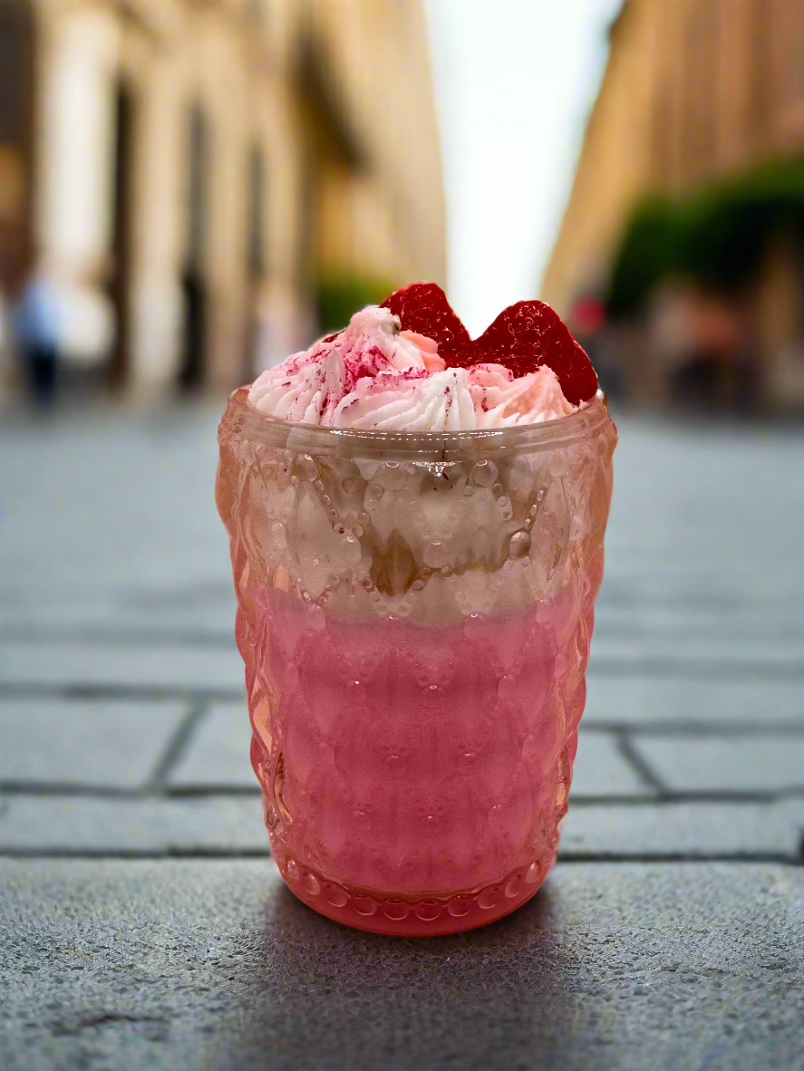 Ice cream strawberry